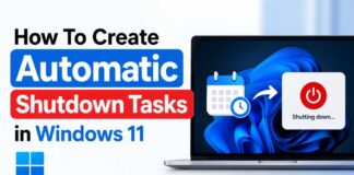 How To Create Automatic Shutdown Tasks in Windows 11 automatic-shutdown-tasks-windows-11