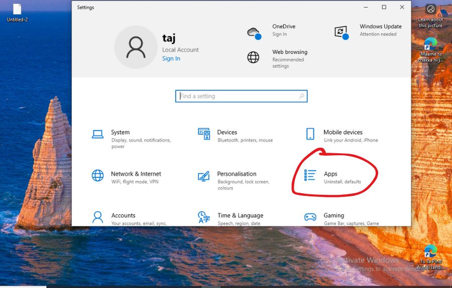 a screenshot of a computer