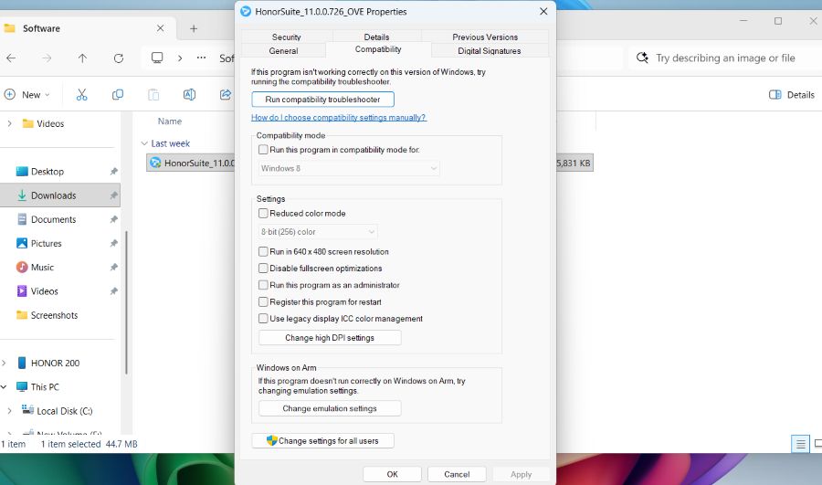 run-compitible-troubleshooter