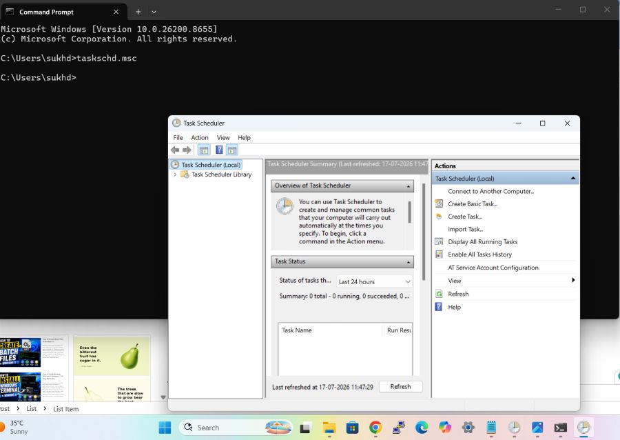 taskschd.msc-cmd